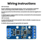 RS232 to RS485 Module Serial Conversion Module 232/485 Mutual Conversion Module TVS Industrial Grade Protection
