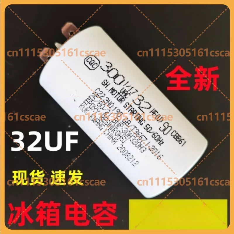 new 32uF 300VAC CBB61 Refrigerator Compressor Start Capacitor For LG Fridge Motor Starting Capacitor Replacement Parts