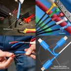 4:1 4mm - 52mm Heat Shrink Tubing With Glue Dual Wall Adhensive Lined Wire Tube Hose Black Waterproof Cable Sleeves 1.22M / 2.5M