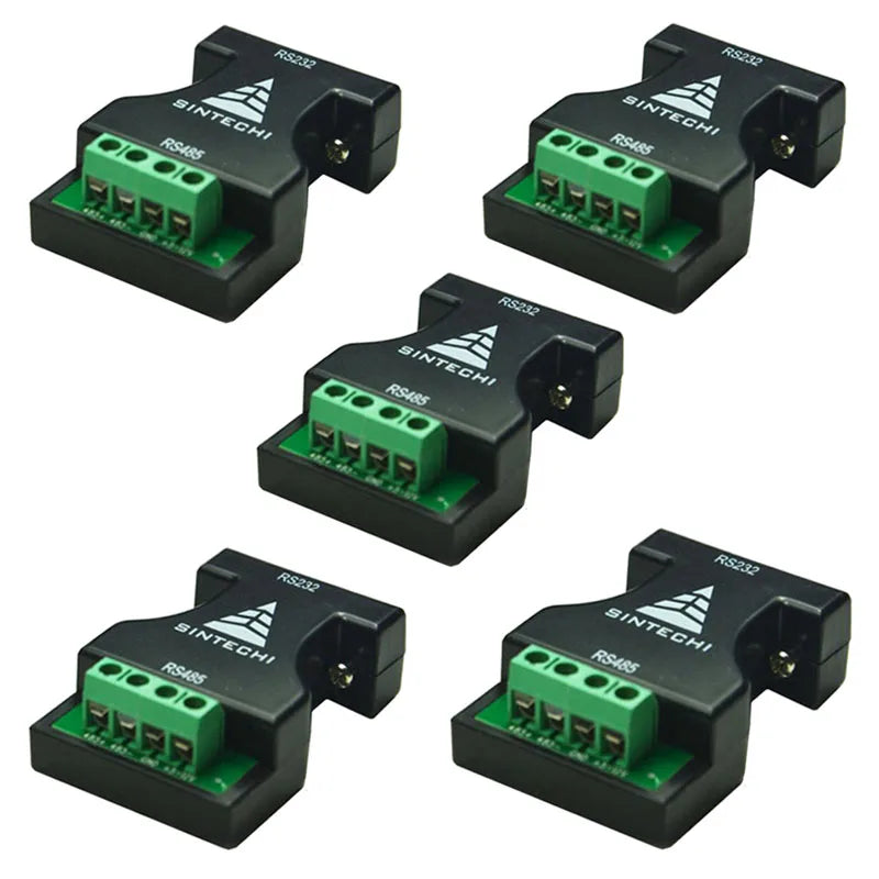 RS-232 RS232 to RS-485 RS485 Interface Serial Adapter Converter NEW Passive Two Way Converter for Master Single-chip Computer