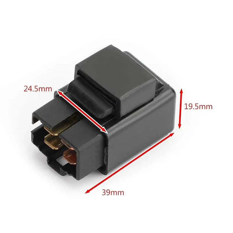 1Pc 12V 4 Pins Motorcycle Starter Relay Fuel Pump Fan Off Relay 38740-38B00 38740-24X50 38740-39A00 For Kawasaki Suzuki Polaris