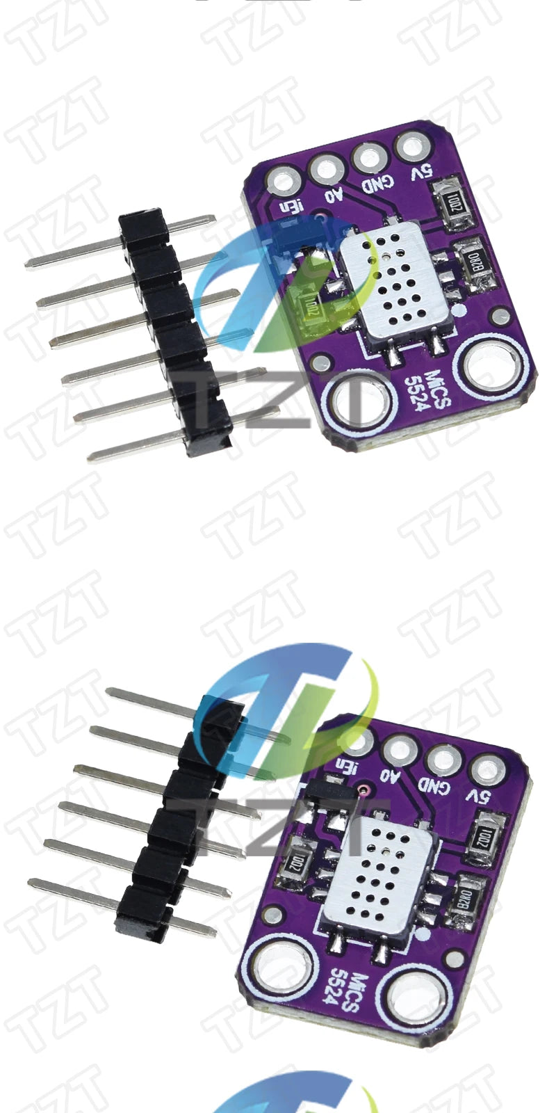 MICS-5524 Air Quality Gas Sensor Module Carbon Monoxide Hydrogen Methane Ethanol H2 CO MICS5524 Detection Board For Arduino