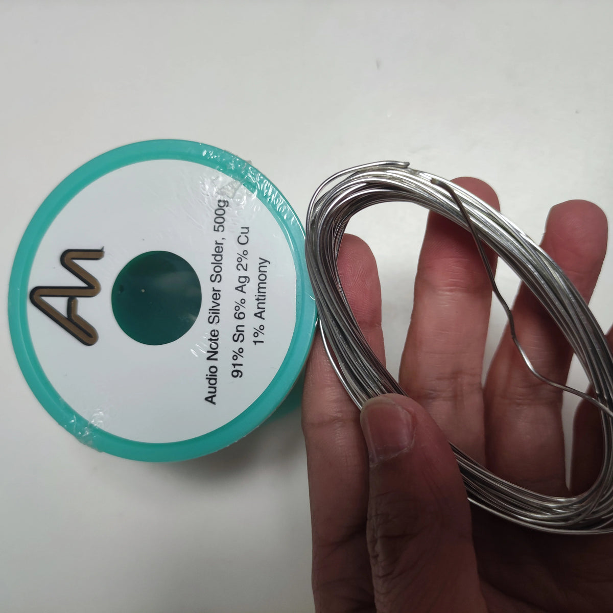 UK Audio Note Silver 6% Solder Wire Audiophile Audio Headphones Audio DIY Lead-Free Environmental Tin Wire 1.0mm Wire Diameter