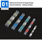 Solder Waterproof Heat Shrink Tubing Insulated Sealed Wire Connectors Car Marine Use Quick Wiring Terminals Cable Butt Sleeve