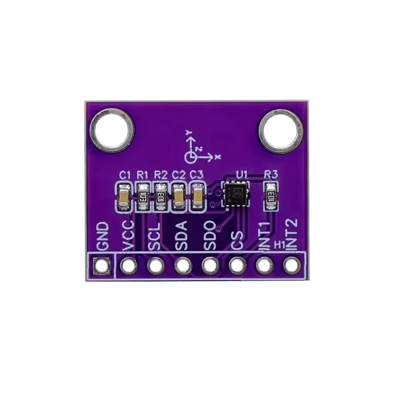 MCU- LIS2DH12TR triaxial acceleration sensor module boards alternative ADXL345