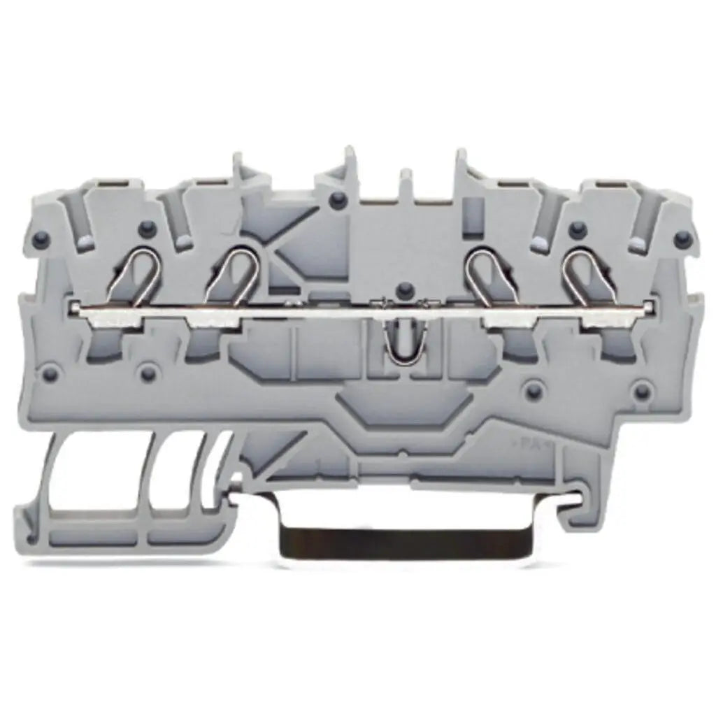 WAGO 2000‑1401 1404 1407 4‑Conductor DIN Rail Terminal Block 1.5mm² 13.5A Push‑in CAGE‑CLAMP Connector