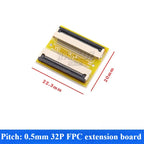 1Pcs FPC FFC Flexible Flat Cable Extension Board/Terminal Board Adapter 1.0mm Spacing 4 5 6 8 10 12 14 15 16 22~60 Pin Connector