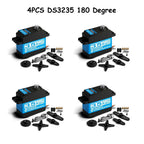 Dsservo 35kg DS3235 Pro Digital Servo Steel Gear Coreless Motor Waterproof 180/270 Degree for 1:8 1:10 1:12 RC Car Robot Crawler