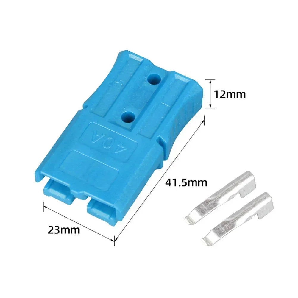 Wire & Cable Connectors 40A FOR Anderson 40A AC 600V AC Outlet Easy To Connect Insulation Protection