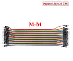 Dupont Line 10CM 20CM 30CM 40Pin Male to Male + Male to Female and Female to Female Jumper Wire Dupont Cable for Arduino DIY KIT