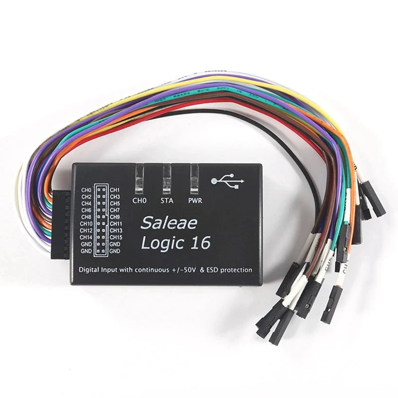 Saleae Usb Logic Analyzer Multi System For Official Version Sample Rate 100M 16 Channels Instruments