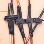 1 Pair 2A 36V DC Magnetic Pogo Pin Spring Loaded Male Female 2.8mm 2.54 MM Pitch 2/3/4/5pin Pole Through Holes PCB BTB Connector