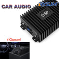 Car DSP Amplifier 4 Channels Audio Sound Processors Non Destructive Modification Sound Enhance Multimedia Radio Player Stereo