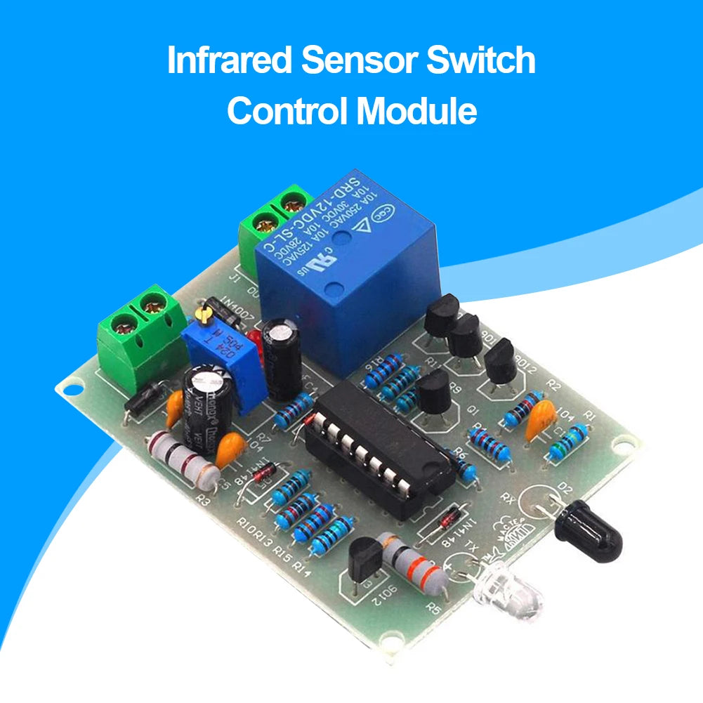 1-5PCS Infrared Proximity Switch Module DIY Kit Automatic Faucet Hand Dryer IR Sensor Module Automatic Sensor Module Kit