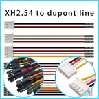 5PCS XH2.54/PH2.0/HY2.0/ZH1.5/MX1.25/SH1.0 To Dupont Line Cable 1P Female 2/3/4/5/6/P 20CM 26AWG 28AWG Jumper Wire