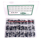 50-840PCS Transistors kit NPN PNP S8050 S8550 S9012 2N3904 2N3906 C1815 A1015 J13001 BC327 BC337 BC517 BC547 BC548 BC549 BC558