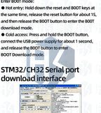 STM32F103C8T6  ch340 ARM Cortex-M3 Core Development Board, 72MHz MCU Module, 64KB Flash 20KB SRAM, 37 GPIO for Arduino