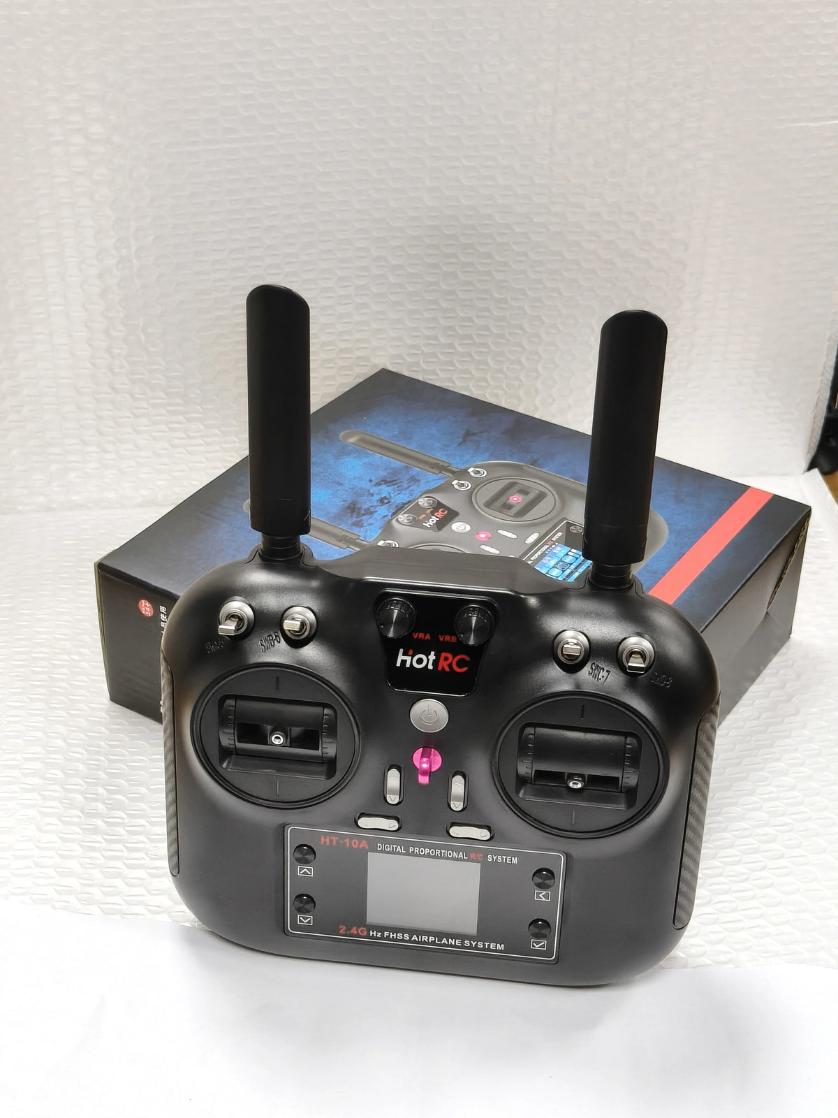 Hotrc  HT-10A/HT-8A HT10A 2.4Ghz 10CH/ 8CH  Remote Controller F-10A Receiver For RC Airaft Vehicle Boat Drone Accessories Parts