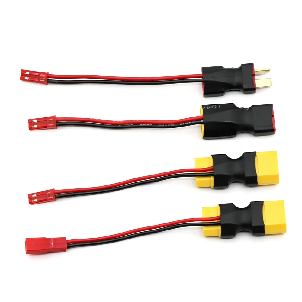 1/5/10Pcs XT60 XT T Plug Male Female to JST Female / Male In-line Power Adapter Connector for RC Battery Lipo Model Accessory