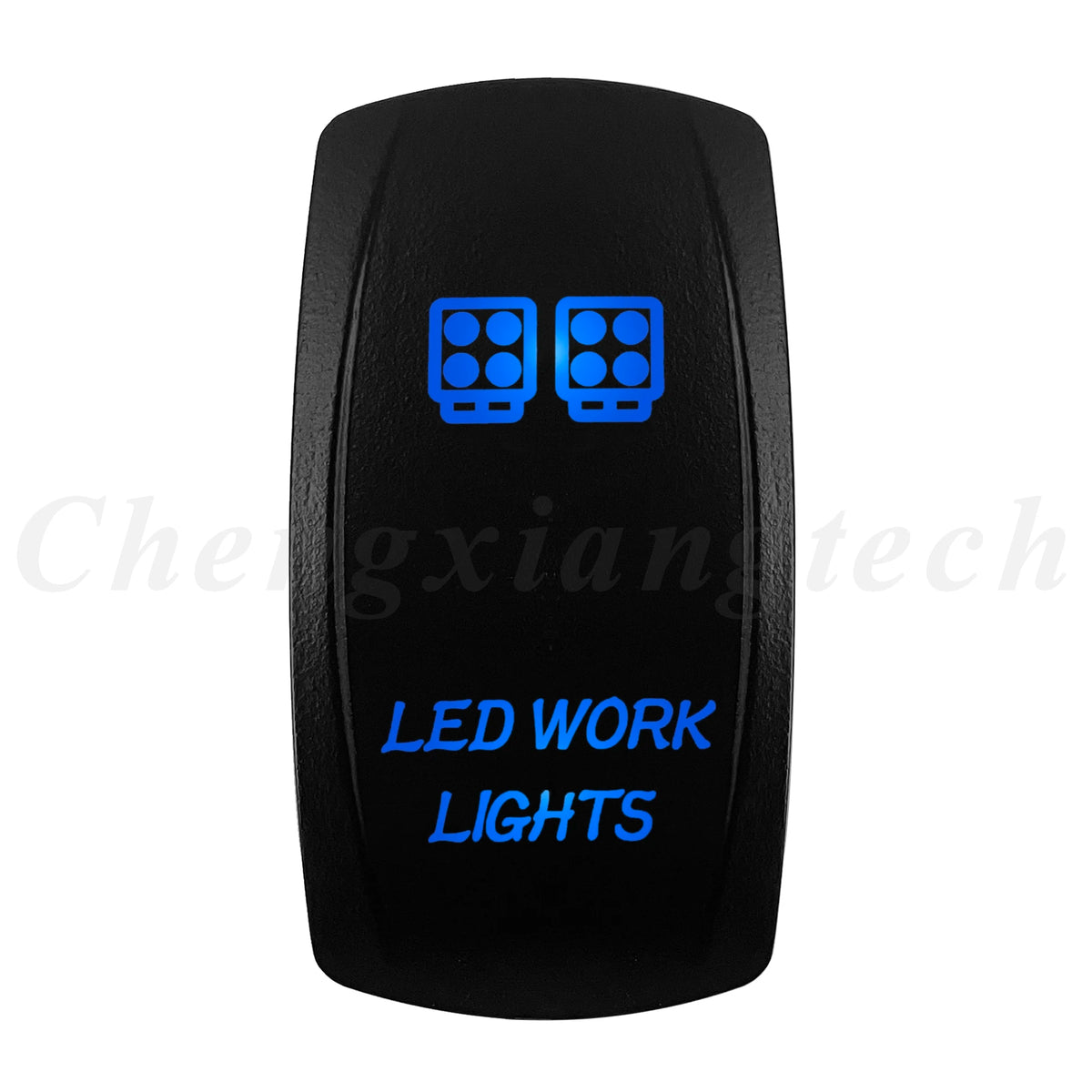 12V 20A Blue Led Car Boat Laser Rocker Switch ON OFF, (ON) OFF, ON OFF ON, (ON) OFF ON, (ON) OFF (ON) Waterproof