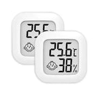 1/2pc LCD Digital Thermometer Hygrometer Indoor Room Electronic Temperature Humidity Meter Sensor Gauge Weather Station For Home