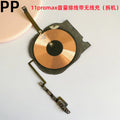 Suitable for iPhone 11 11pro 11promax volume cable mute side button cable with wireless charging coil second-hand original
