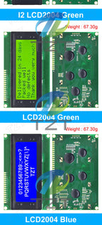TZT LCD1602 LCD 1602 2004 12864 module Blue Green screen 16x2 20X4 Character LCD Display Module HD44780 Controller