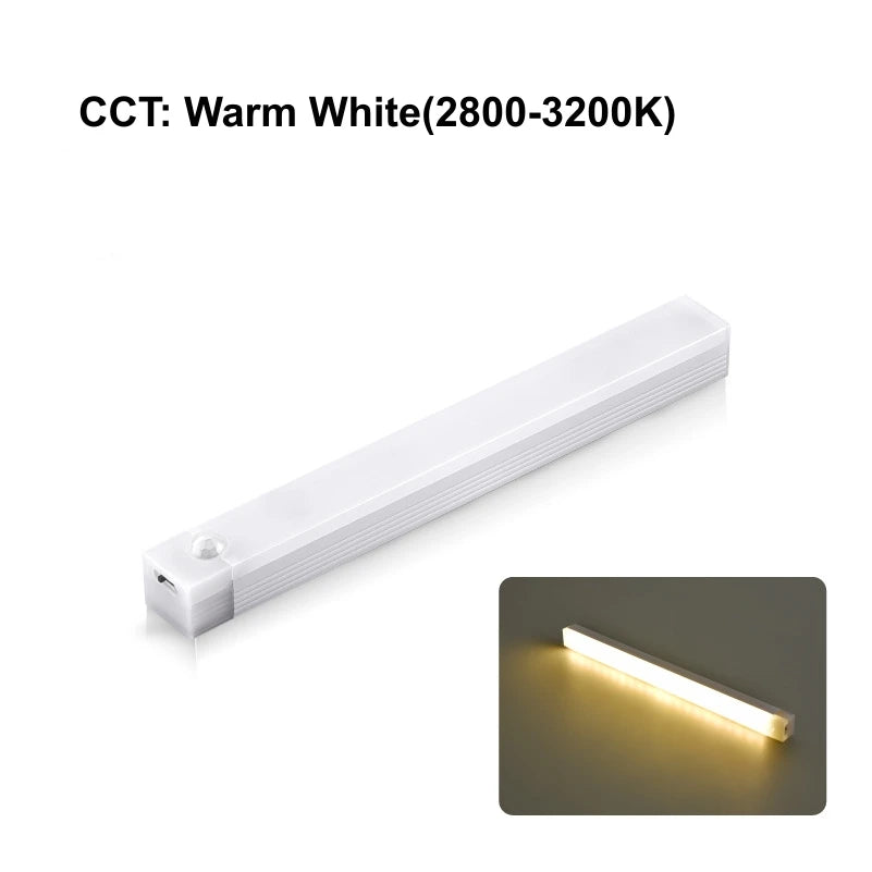 Wireless Rechargeable LED Night Lights Motion Sensor Lights Closet Kitchen Night Lights Bedroom Sensor Light Cabinet Stair Light