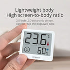 DUKA Atuman 2.5 Inch LCD Electronic Digital Temperature Sensor Humidity Meter Indoor Thermometer Hygrometer Weather Station