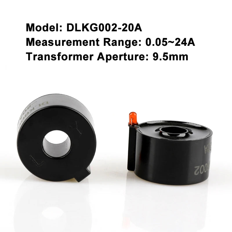 NJXSE Led Current Indicator 5A 20A 30A 50A 100A CT AC Signal Monitor Light Factory Price Current Transformer with Led Indicator