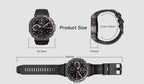 2025 New Military Bluetooth Call Smart Watch Built-in GPS Compass Barometric Altimeter 10ATM Waterproof Sports Smartwatches Men