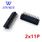 Molex 3.0mm Plug-in Needle Holder Bent Needle Connector Looper 2*1/2/3/4/5/6/7/8/9/10/11/12P MX3.0mm Double Row Curved Connector