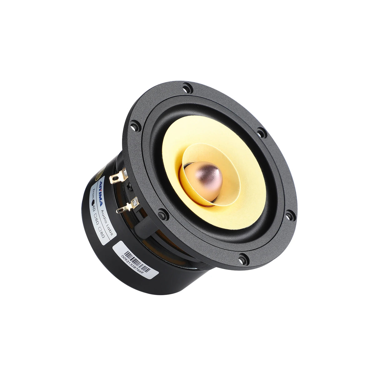 AIYIMA 1Pcs 4 Inch Full Range Speaker Unit 4 8 Ohm 25W Speaker Tweeter Woofer Aluminum Bullet Audio Home Theater Loudspeaker