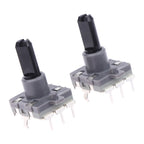 2Pcs EC16 Rotary Encoder 3Pins 360 Degree Infinite Rotation Gear Selection Controller Washing Machine Microwave Oven Accessories