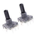 2Pcs EC16 Rotary Encoder 3Pins 360 Degree Infinite Rotation Gear Selection Controller Washing Machine Microwave Oven Accessories
