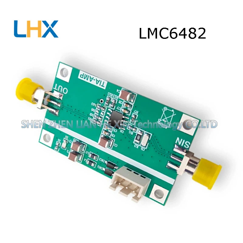 LMC6482 Micro Current Conversion Transimpedance Amplifier Module - Photodiode IV Current to Voltage Conversion in stock