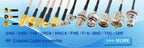 1PCS RG58 Cable Waterproof N Female Bulkhead to SMA/ RP-SMA Male Female RF Coax Pigtail 3G 4G 5G LTE Antenna Extension Jumper