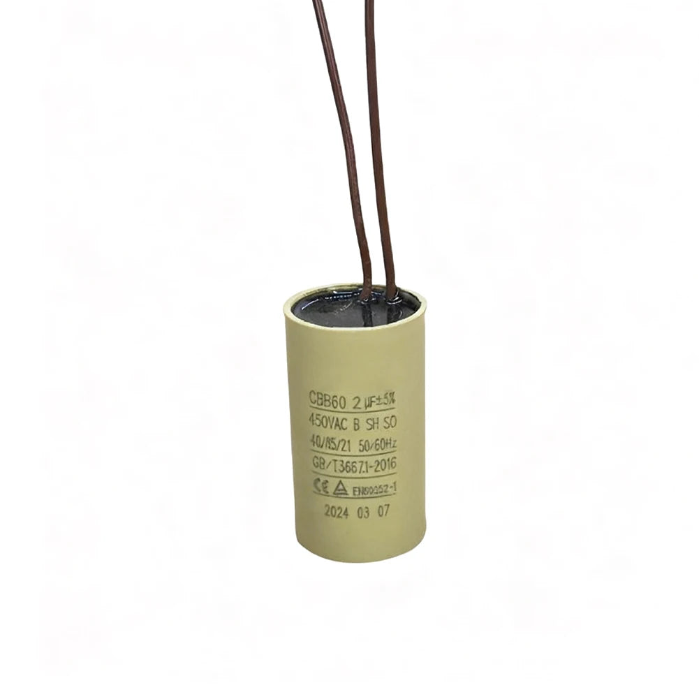 CBB60 Capacitor For Circulating Water Pump Hanging Fireplace 2.5uF Capacitor For Air Compressors Pressure Washers