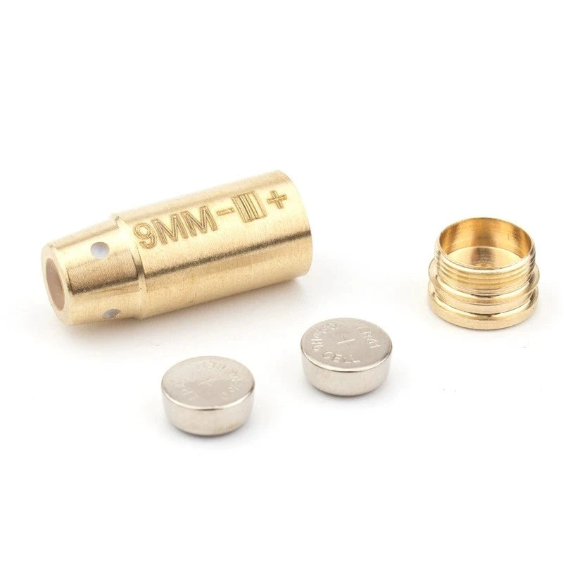 Red Dot Laser Bore Sight 9mm Red Laser Boresighter