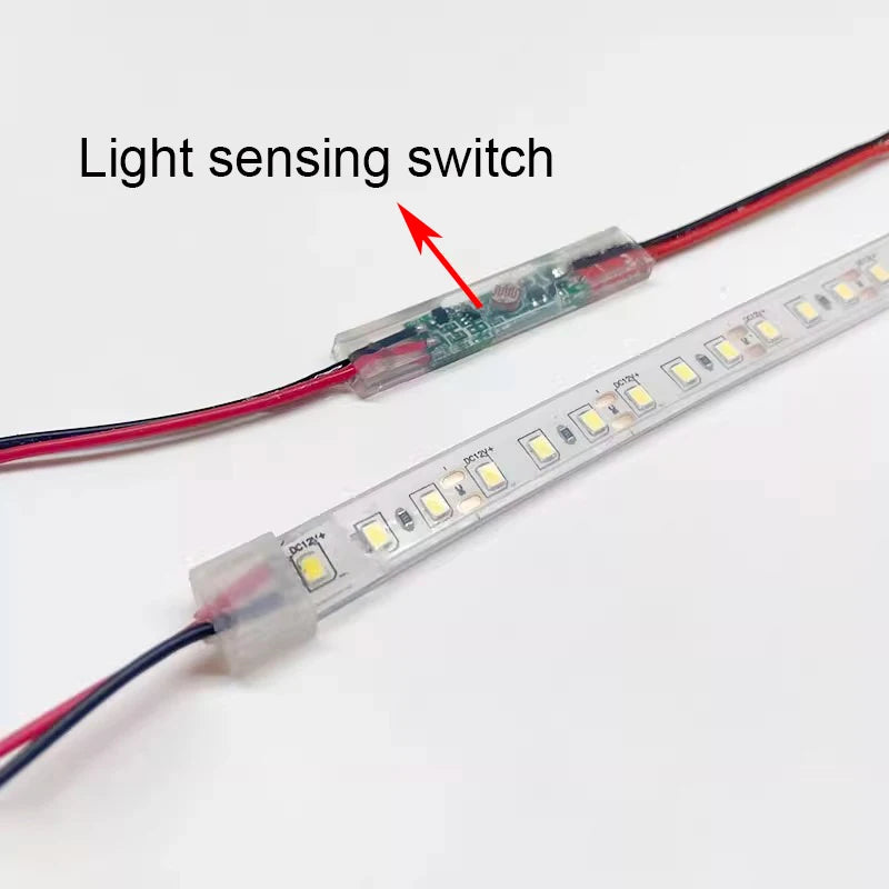 8mm Light Control Switch DC 12V light sensor swithch Sensitive Auto Photo Switch On/Off Photocell Street LED Light Switch