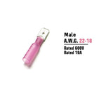 20/50/100PCS Male Female Heat Shrink Spade Crimp Terminal Waterproof Insulated Butt Electrical Wire Connector Cable Terminal Kit