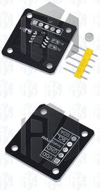 BS MT6701 magnetic encoder magnetic induction angle measurement sensor module 14bit high precision instead of AS5600