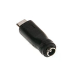 1/2pc DC Power Adapter Converter 5.5x2.1mm Female Jack To USB Type C Male Connector