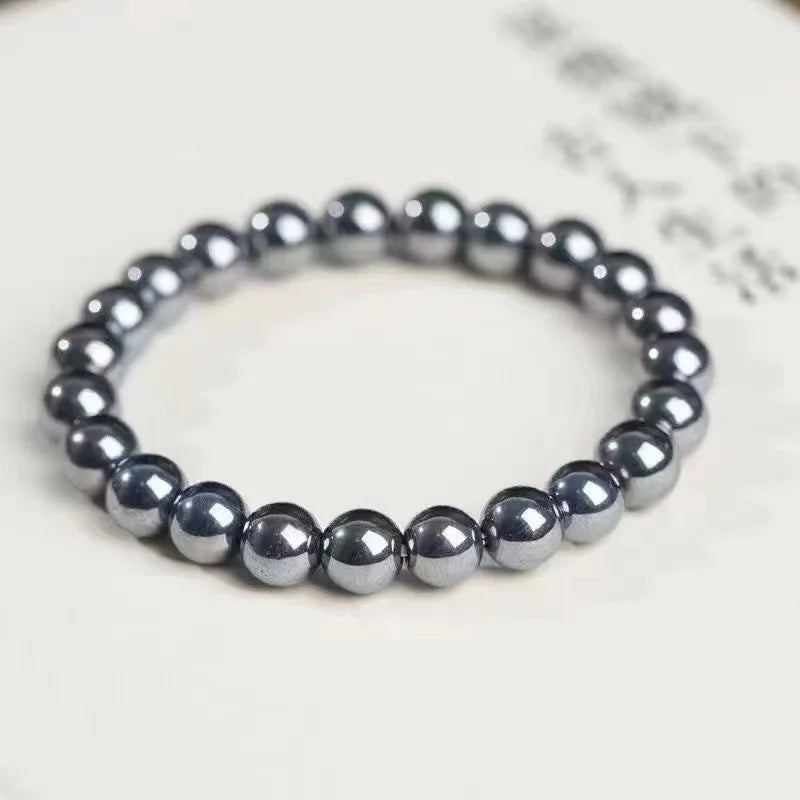 27-343Pcs Silver Round Ferrite Magnet Magnetic Bracelet Bead Palm Stone Magnetic Polishing Ball Jewelry DIY Crafts Multi-purpose