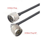 N Type Cable RG58 N Male to N Female Connector Extension Cable Low Loss RG-58 N Cable Male to Female Jumper Pigtail 15cm~30m
