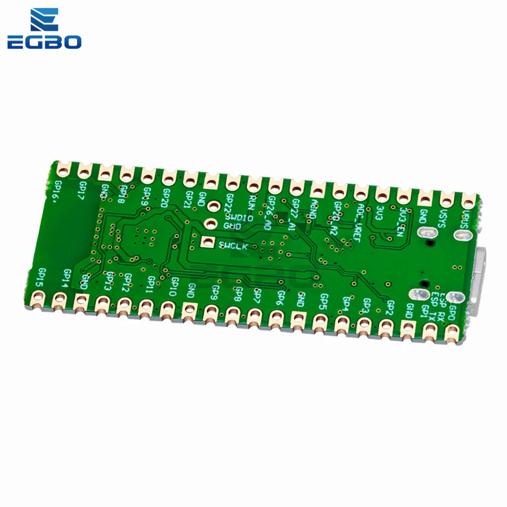1~4PCS RP2040 Raspberry Pi Pico W Board with 2.4G WiFi Dual-Core 264KB ARM Microcomputers High-Performance Cortex-M0 Processor