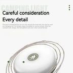 4-in-1 Camping Light LED Reel String Lights Outdoor USB Camping Lamp Recyclable LED Night Light For Garden Tent Room Decor