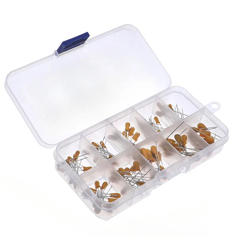 10Value 100pcs/box Tantalum Capacitor 16V Electronic Capacitor Kit 1uF 2.2uF 3.3uF 4.7uF 10uF 15uF 22uF 33uF 47uF 100uF
