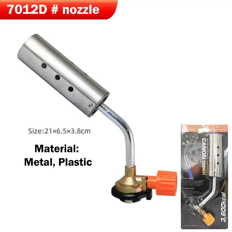 Professional Metal Welding Gas Torch Flame Butane Portable Outdoor BBQ Spray Nozzle Flamethrower Welding Equipment Kitchen