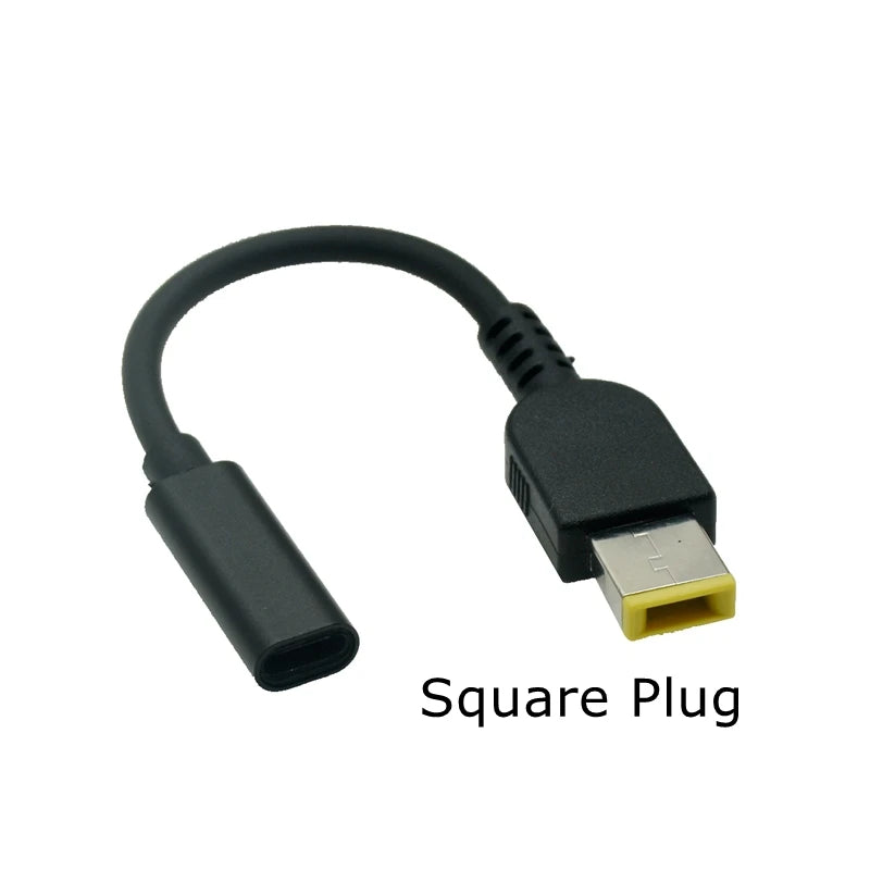 USB Type C USB C Laptop Charger Power Adapter Converter Female To 5.5*2.5 4.5*3.0 4.0*1.7mm 7.9 Dc PD Fast Charging Plug Jack